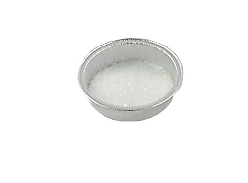 neoLab Aluminium Wägeschale mit Rand, Silber, 20ml Kapazität, 51mm x 12.7mm, 100 Stück von neoLab