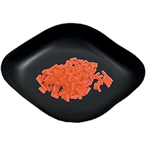 neoLab Polystyrol Diamantform Wägeschale, Schwarz, 30ml Kapazität, 78mm x 56mm x 14mm, 500 Stück von neoLab
