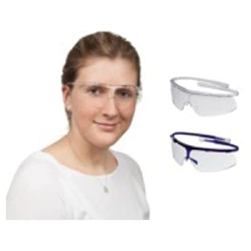 Uvex Polyamid/Polycarbonat UV-Schutzbrille Super g, Bügel Dunkelblau, Scheiben farblos HC-AF Uvex Polyamid/Polycarbonat UV-Schutzbrille Super g, Bügel Dunkelblau, Scheiben farblos HC-AF von uvex