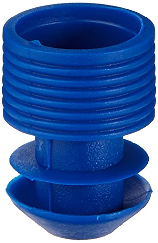 neoLab Polyethylen Lamellengriffstopfen, Blau, 12mm x 20mm, 100 Stück von neoLab