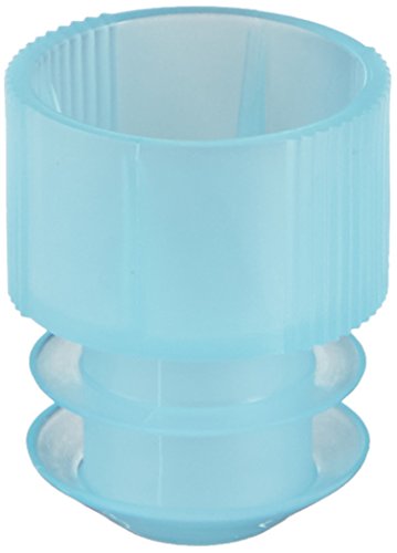 neoLab Polyethylen Lamellengriffstopfen, Blau, 16mm x 25mm, 100 Stück von neoLab