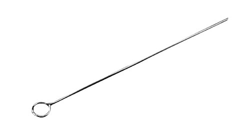 neoLab Platin-Iridium 0.6mm Draht Impföse, 3mm Öse, 50mm Länge von neoLab