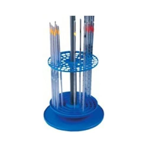 neoLab Polypropylen Ständer für 94 Pipetten, Rund, Blau, 235mm x 460mm von neoLab