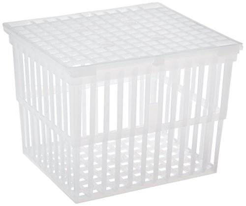 neoLab Polypropylen Korb ohne Deckel, Weiß, 1.3l Kapazität, 127mm x 102mm x 102mm neoLab Polypropylen Korb ohne Deckel, Weiß, 1.3l Kapazität, 127mm x 102mm x 102mm von neoLab