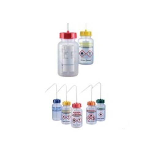 neoLab 1-3201 Aceton 3-sprachiger Aufdruck Spritzflasche, 500 mL, Polyethylen niedrige Dichte von neoLab