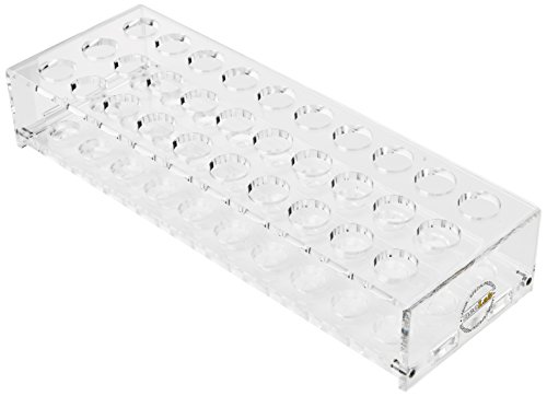 neoLabLine Acrylglas-Reagenzglasgestell für 3 x 10 20mm Gläser, 312mm x 105mm x 57mm neoLabLine Acrylglas-Reagenzglasgestell für 3 x 10 20mm Gläser, 312mm x 105mm x 57mm von neoLab