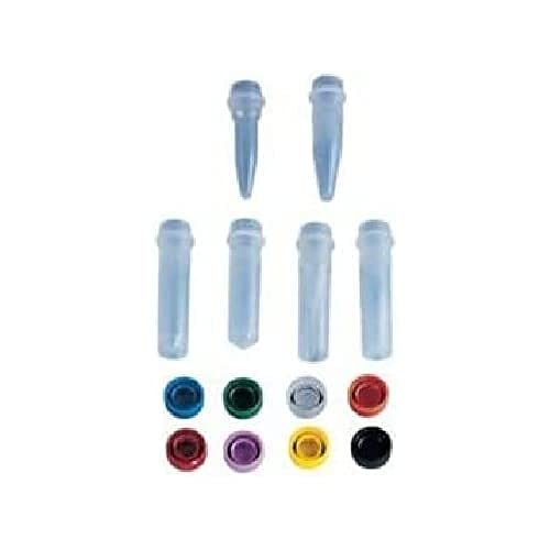 neoLab 1-6190 Reaktionsgefäße mit Schraubgewinde, 2.0 mL, selbststehend (500-er Pack) von neoLab
