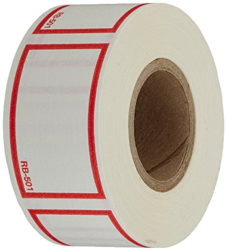 neoLab 1-6741 Etiketten mit rotem Rand, 41 mm x 25 mm (307-er Pack) von neoLab