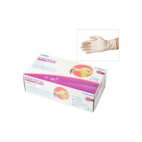 neoLab SafeSkin Latex Satin Plus Handschuhe, Klein, Natur, 100 Stück von neoLab