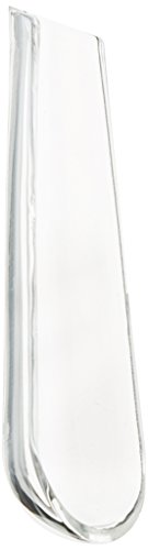 neoLab Wägeschiffchen aus Borosilikat-Glas 3.3, Offene Schaufelform, Transparent, 80mm Länge von neoLab