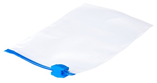 neoLab LDPE Ziplock Beutel mit Verschluss Blau, Transparent, 120mm x 80mm, 120 Stück von neoLab