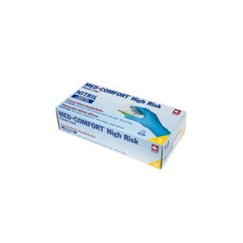 neoLab Nitril Unisex Handschuhe, Extra Stark, Blau, Groß, 50 Stück von neoLab