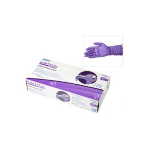 neoLab 1-8201 Nitril-Handschuhe, extra lang, Mittel (50-er Pack) von Kimberly-Clark
