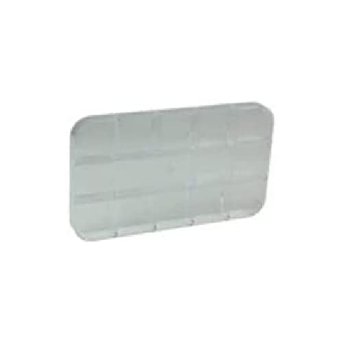neoLab Polystyrol Einsatz für Sortimentkasten, Transparent, 24 Rechteckige Fächer, 183mm x 106mm x 15mm von neoLab