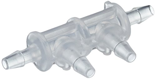 neoLab 2-0992 Doppelwinkel-Durchfluss-Verbinder, f. Schlauch-Innen-Durchmesser 1,5 mm (10-er Pack) von neoLab