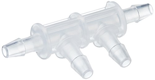 neoLab 2-0993 Doppelwinkel-Durchfluss-Verbinder, f. Schlauch-Innen-Durchmesser 2,25 mm (10-er Pack) von neoLab