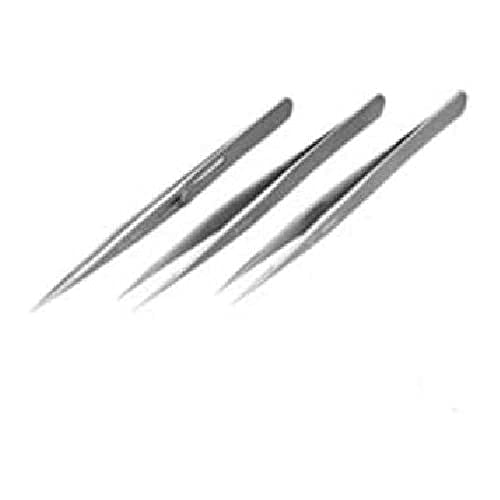 neoLab Edelstahl Pinzette mit Schiebeverschluss, Gerade, Sehr Fein, Antimagnetisch, 120mm Länge neoLab Edelstahl Pinzette mit Schiebeverschluss, Gerade, Sehr Fein, Antimagnetisch, 120mm Länge von neoLab
