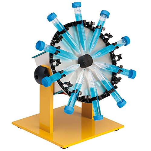 neoLab Aluminium Rotator Drehteller für 14mm-18mm Durchmesser 20 Röhrchen von neoLab