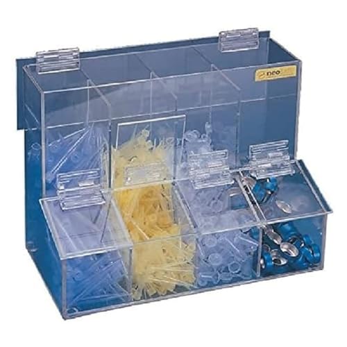 neoLabLine Spender aus Acryl mit 3 Fächern, Transparent, 14cm Breite, 16cm Länge, 21,5cm Höhe neoLabLine Spender aus Acryl mit 3 Fächern, Transparent, 14cm Breite, 16cm Länge, 21,5cm Höhe von neoLab
