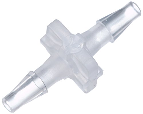 neoLab Polypropylen Schlauchverbinder Beidseitig, Gerade, Transparent, 10 Stück von neoLab