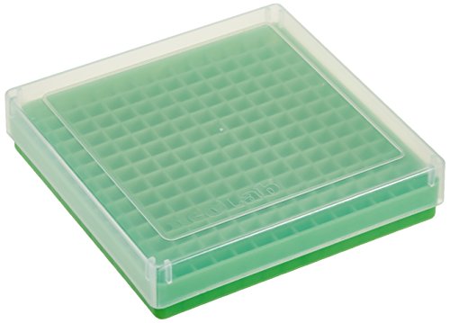 neoLabLine Polypropylen Aufbewahrungsbox mit Transparent Verschluss für PCR-Tubes und 0,2 ml Strips, Grün neoLabLine Polypropylen Aufbewahrungsbox mit Transparent Verschluss für PCR-Tubes und 0,2 ml Strips, Grün von neoLab