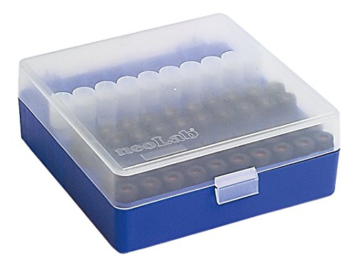 neoLab Neobox stapelbare Objektträger-Boxen aus Polypropylen für Ampullen,12 mm, blau, 2-1938 neoLab Neobox stapelbare Objektträger-Boxen aus Polypropylen für Ampullen,12 mm, blau, 2-1938 von neoLab