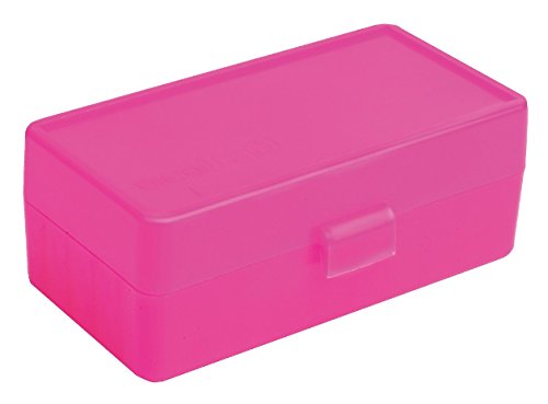 neoLabLine neoBox 50 Reaktionsgefäßen Aufbewahrungsbox mit Verschluss, Polypropylen, 5 x 10 Plätze, Pink von neoLab