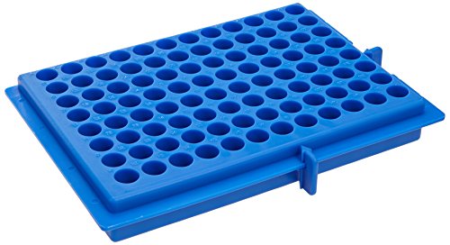 neoLab Polypropylen Beidseitig Nutzbares Rack mit 96 Plätzen, Blau, 206mm x 139mm x 27mm neoLab Polypropylen Beidseitig Nutzbares Rack mit 96 Plätzen, Blau, 206mm x 139mm x 27mm von neoLab