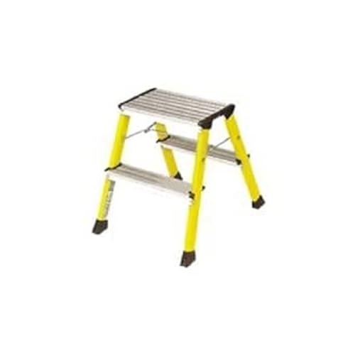neoLab Aluminium Roll-Tritthocker, Doppeltritt 2 x 3 Stufen, 66 cm Hoch, Natur neoLab Aluminium Roll-Tritthocker, Doppeltritt 2 x 3 Stufen, 66 cm Hoch, Natur von neoLab