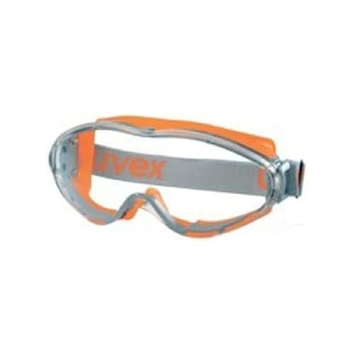 neoLab 2-2029 Vollsicht-Schutzbrille HC-AF Farblos, Orange/Grau von Uvex