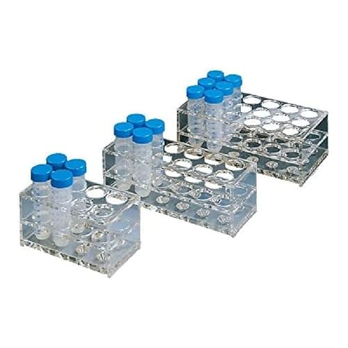 neoLab 2-2282 Acrylglas-Ständer für konische 50 mL-Röhrchen, 3 x 6 Loch von neoLab