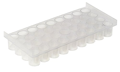 neoLab 2-2313 LaboBox-System, Gestell für Fläschchen bis 15 mm, 4 x 9 Plätze, Transparent von neoLab