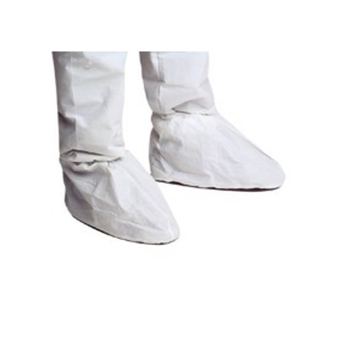 neoLab PP/PE-Laminat Reinraum-Überziehschuhe ohne Verstärkte Sohle, Weiß, 10 Stück von neoLab