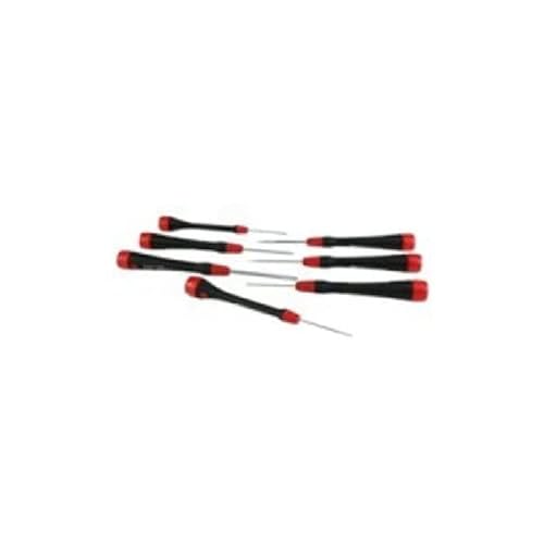 neoLab Edelstahl Elektronik-Schraubendreher-Satz mit Feinschraubgriff, Roter Zentrierknopf Drehbar, 7 Stück neoLab Edelstahl Elektronik-Schraubendreher-Satz mit Feinschraubgriff, Roter Zentrierknopf Drehbar, 7 Stück von neoLab