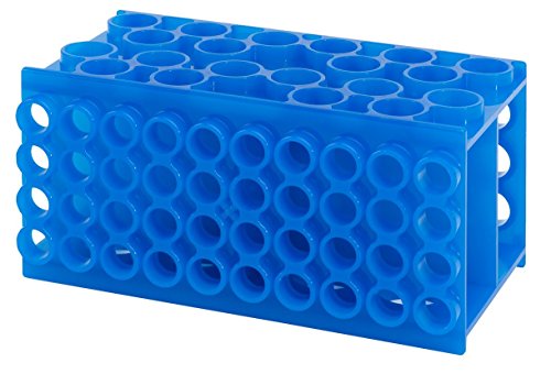 neoLab 2-2777 4-Seiten Flipper-Rack, Größe 2, Blau, Polypropylen von neoLab