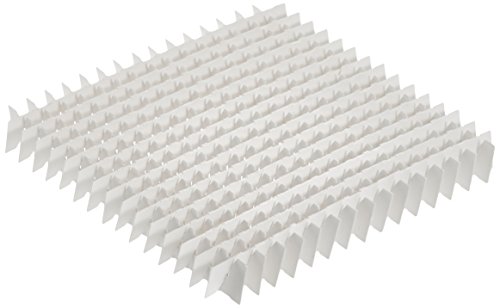 neoLabLine 16 x 16 Kryo-Boxen-Rastereinsatz für PCR-Gefäß 0,2 ml, Beige, 128 mm x 128 mm x 15 mm von neoLab