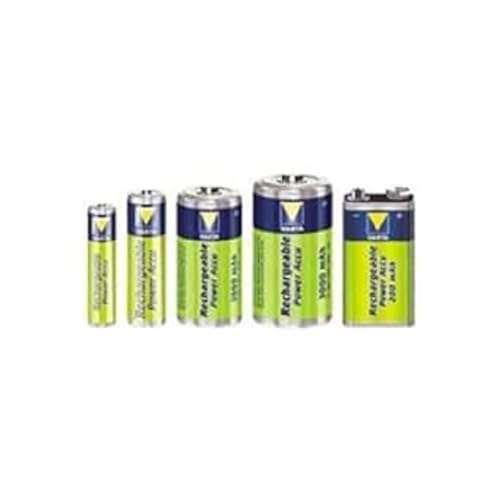 neoLab Ni-MH-Akku Batterien, Typ C, Baby, 1.2V, 3000 mAh, Grün/Silber, 50 mm Länge, 26 mm Durchmesser von neoLab