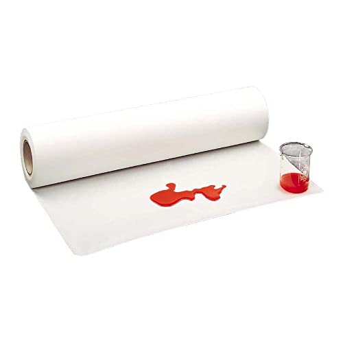 neoLab 2-4026 LabSorb Papier Auslegepapier, 50cm Länge x 40cm Breite, Weiß, 50 Stück von neoLab