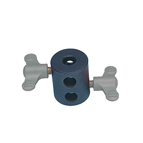 neoLab Aluminium Eloxiert Multi-Verbindungsgelenk für koaxiale und Parallele Verbindungen, Silber von neoLab