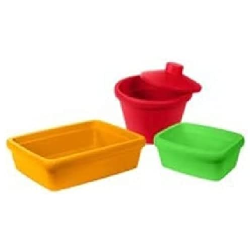 neoLabLine Polyvinylchlorid Leichter Eiswanne ohne Deckel, 4 L Kapazität, Grün, 350 mm x 250 mm x 127 mm von neoLab