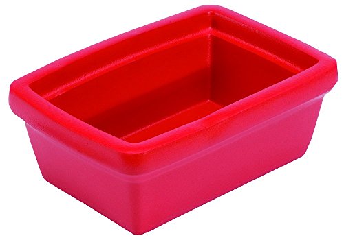 neoLab Geschäumtes Polyurethan Eiswanne Midi-Coolit, 4 L Kapazität, Rot, 300mm x 228mm x 200mm von neoLab