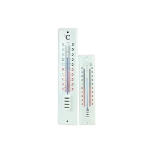 neoLab Plastik Email-Thermometer mit Blauer Anzeigesäule, Blau/Weiß, 220 mm x 48 mm von neoLab