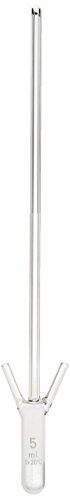 neoLabLine Kalk-Natron-Glas Tauchpipette, Transparent, 5 ml Kapazität, 260 mm Länge, 14 mm Durchmesser von neoLab