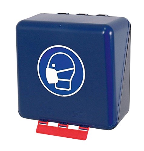 neoLab 2-6057 Aufbewahrungsbox f. Mundschutz, midi, Blau von neoLab