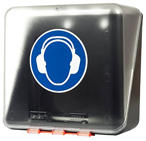 neoLab 2-6060 Aufbewahrungsbox f. Kapselgehörschützer, midi, Transparent von neoLab