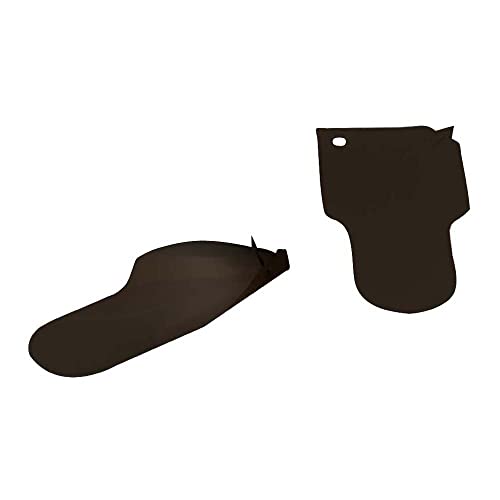 neoLab 2-6641 Polystyrol Wägelöffel mit Schiffchenfunktion, Größe S, Antistatisch, Schwarz, 100 Stück von neoLab