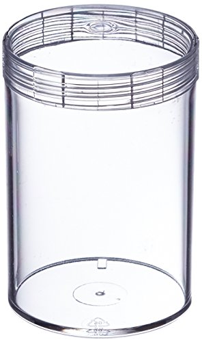 neoLab Polystyrol Schraubdeckeldosen, 47mm Durchmesser, 70mm Höhe, 10 Stück von neoLab