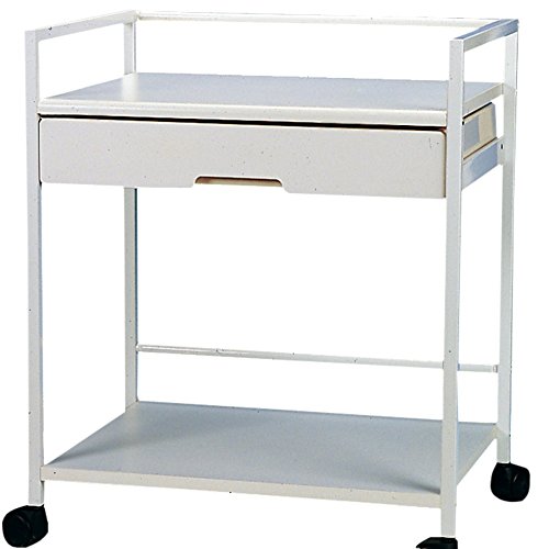 neoLab 2-7036 Vielzweckwagen, m. 2 Schubladen, 750 x 600 x 450 mm, Weiß von neoLab