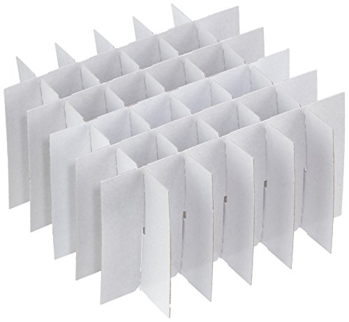 neoLabLine Karton Rastereinsatz für 15mL Gefäße, 6 x 6 Plätze, 20mm Durchmesser von neoLab