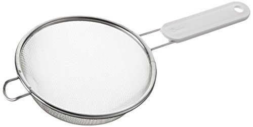 neoLab Siebe aus Rostfreiem Metallgeflecht mit Stabilem Griff mit Kunststoffeinsatz, 160mm Durchmesser von neoLab